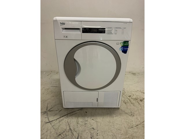Wasdroger beko, dcu 740030, wit - afbeelding 1 van  5