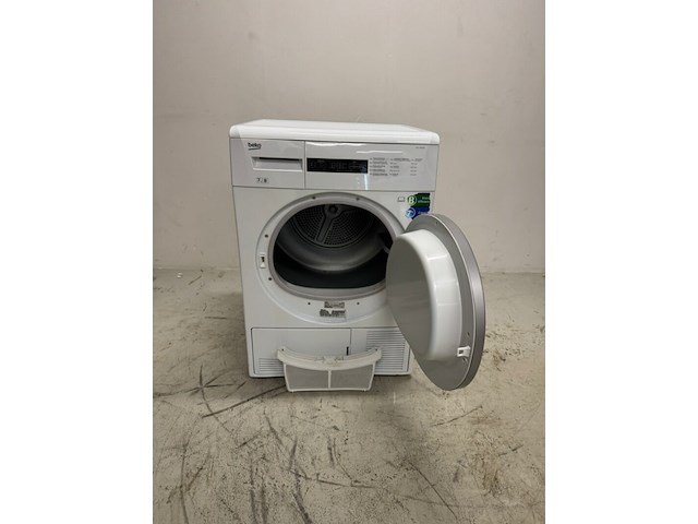 Wasdroger beko, dcu 740030, wit - afbeelding 2 van  5