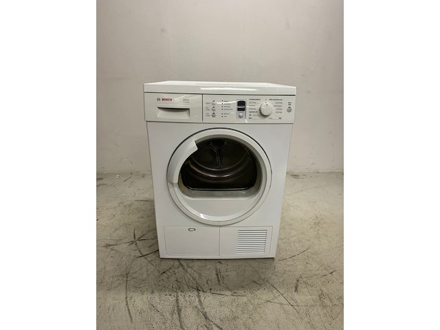 Wasdroger bosch, wte86320nl/16, wit (alu-look, glazen deur) - afbeelding 1 van  5