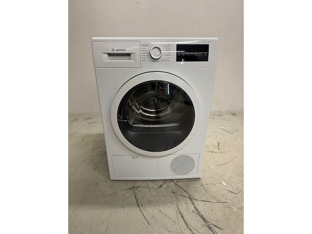 Wasdroger bosch, wtg86472nl, wit (lichtgrijze draaiknop) - afbeelding 1 van  5