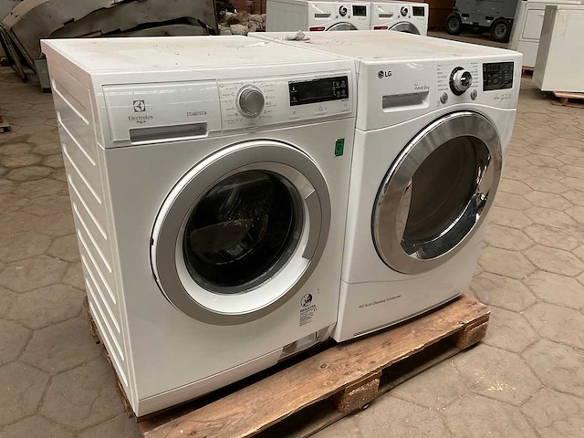 Wasdroger en wasmachine 1x lg 1x electrolux (2x) - afbeelding 2 van  7