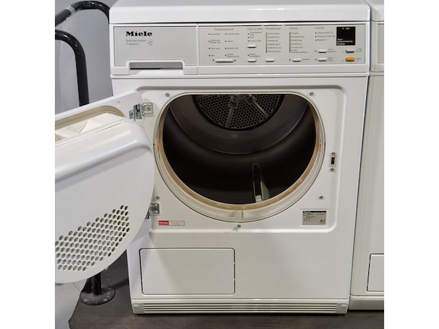 Wasdroger en wasmachine met transportkar, miele, o.a. softcare t8463c - afbeelding 11 van  14
