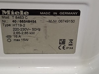 Wasdroger en wasmachine met transportkar, miele, o.a. softcare t8463c - afbeelding 13 van  14