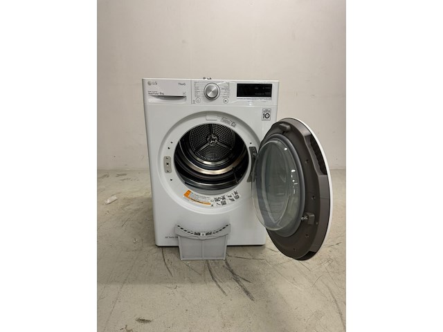 Wasdroger lg, rc80v9av4q, wit (zwarte deur) - afbeelding 2 van  5