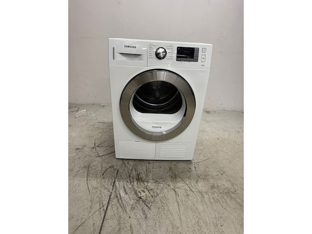 Wasdroger samsung, dv90f5e6hgw, wit - afbeelding 1 van  5