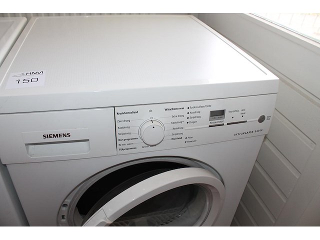 Wasdroger siemens extra klasse e46-38. let op: staat op 1e verdieping. - afbeelding 3 van  3