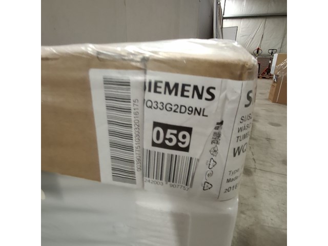 Wasdroger, siemens, wdt69 - afbeelding 6 van  7