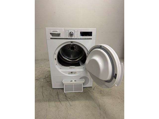 Wasdroger siemens, wt44w562nl/03, wit - afbeelding 2 van  5