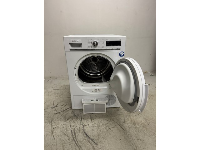 Wasdroger siemens, wt44w563nl/09, wit - afbeelding 2 van  5
