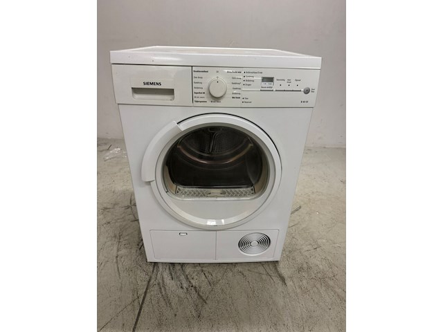 Wasdroger siemens, wt46e302nl/08, wit - afbeelding 1 van  4