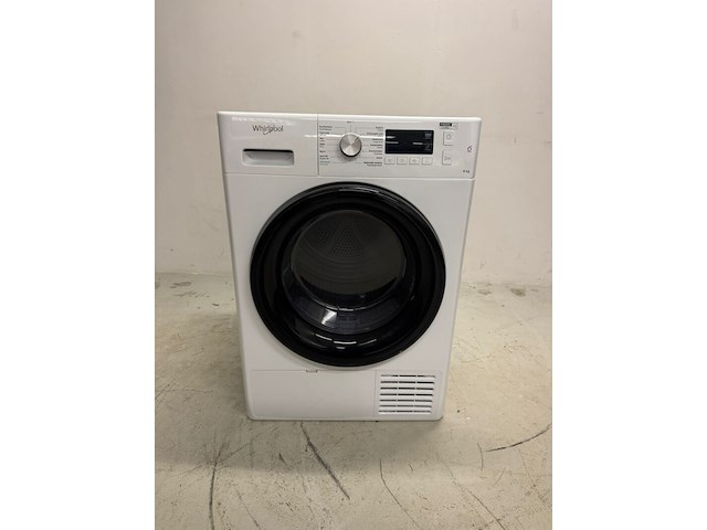 Wasdroger whirlpool, tdc18l, wit (zwarte deur) - afbeelding 1 van  5