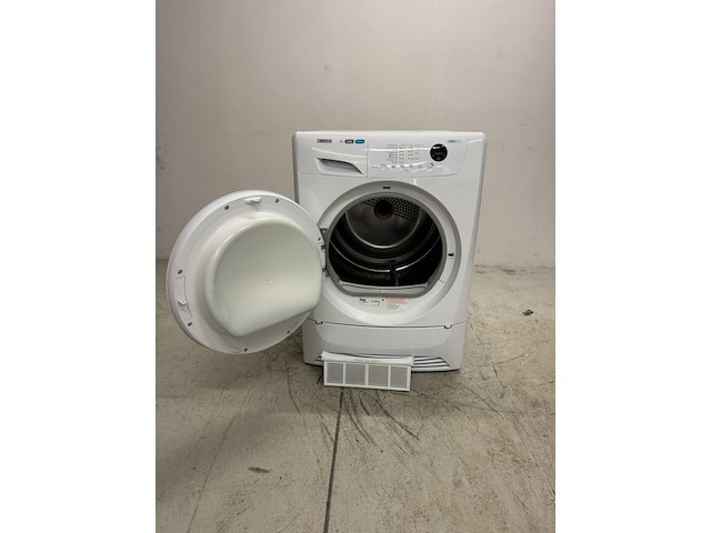 Wasdroger zanussi, zdc8203p, wit - afbeelding 2 van  5