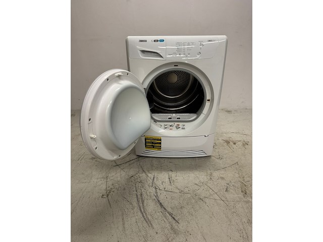 Wasdroger zanussi, zdh7332p, wit - afbeelding 2 van  5