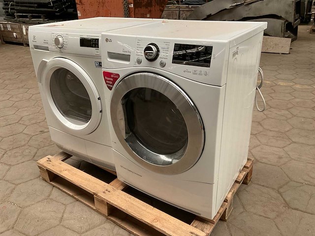 Wasdrogers 1x electrolux 1x lg (2x) - afbeelding 1 van  4