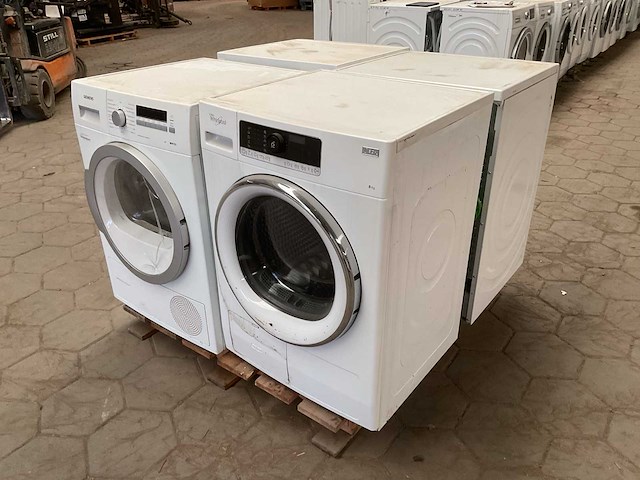 Wasdrogers 2x siemens en 2x whirlpool (4x) - afbeelding 1 van  9