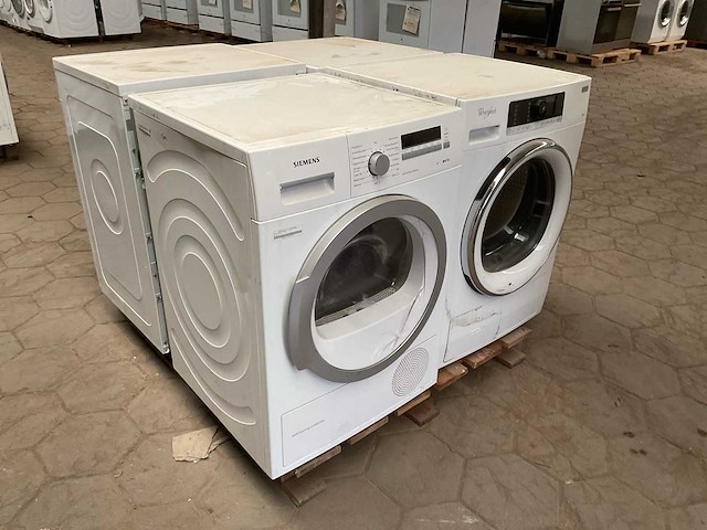 Wasdrogers 2x siemens en 2x whirlpool (4x) - afbeelding 2 van  9