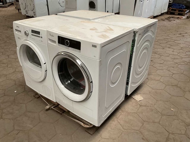 Wasdrogers 2x siemens en 2x whirlpool (4x) - afbeelding 3 van  9