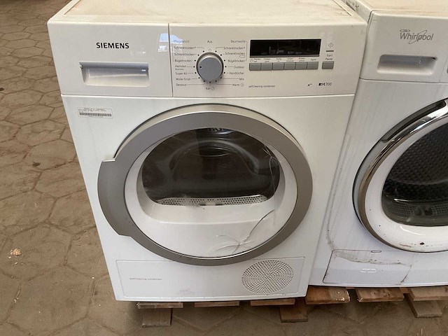 Wasdrogers 2x siemens en 2x whirlpool (4x) - afbeelding 5 van  9
