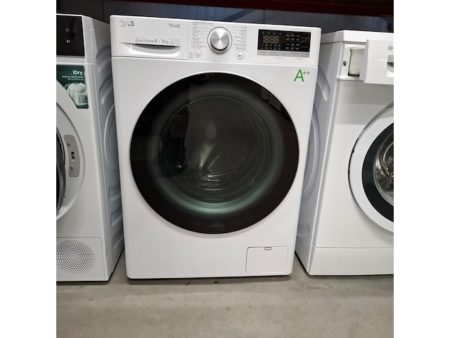 Was/droog combinatie 8.0 kg / 5.0 kg, lg a++, f4dn508s1 - afbeelding 1 van  9