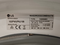 Was/droog combinatie 8.0 kg / 5.0 kg, lg a++, f4dn508s1 - afbeelding 8 van  9