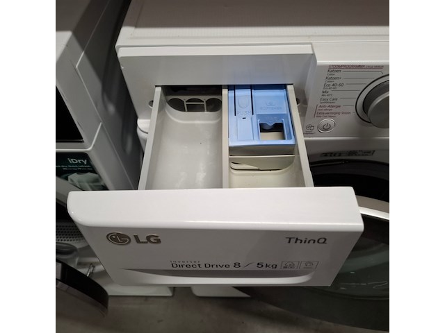 Was/droog combinatie 8.0 kg / 5.0 kg, lg a++, f4dn508s1 - afbeelding 9 van  9
