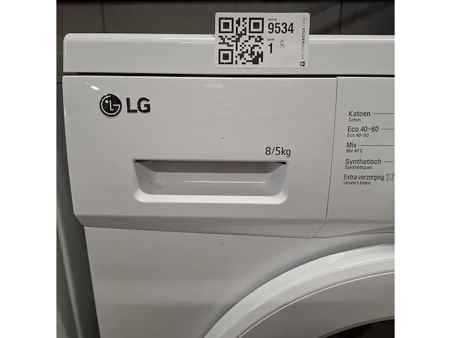 Was/droog combinatie 8.0 kg / 5.0 kg, lg a++, gd3m108n3 - afbeelding 3 van  8