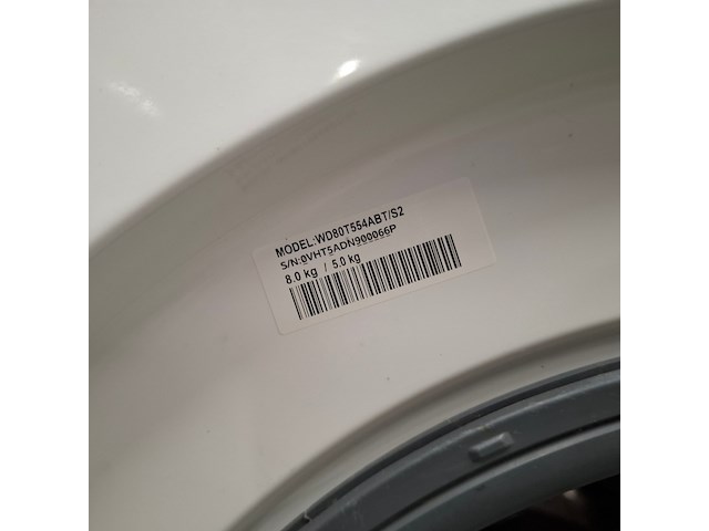 Was/droog combinatie 8.0 kg / 5.0 kg, samsung a+++, wd80t554abt - afbeelding 10 van  10