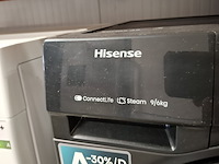 Was/droog combinatie 9.0 kg / 6.0 kg, hisense a+++, wd3s9043bb3, zwart, 2025 - afbeelding 3 van  9