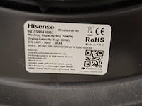 Was/droog combinatie 9.0 kg / 6.0 kg, hisense a+++, wd3s9043bb3, zwart, 2025 - afbeelding 8 van  9