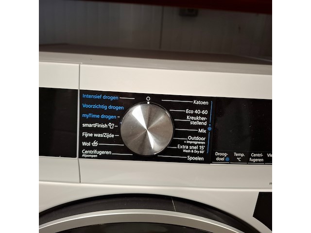 Was/droog combinatie 9.0 kg / 6.0 kg, siemens iq500 a+++ demo machine, wnad63 - afbeelding 4 van  9