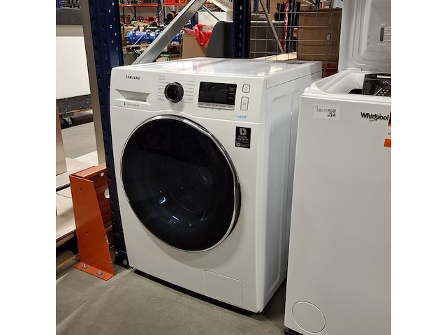Was/droog combinatie, samsung, wd80j6a00aw - afbeelding 1 van  9
