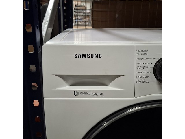 Was/droog combinatie, samsung, wd80j6a00aw - afbeelding 3 van  9