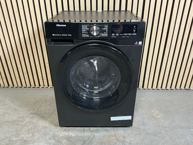 Was/droogcombinatie hisense, wd3s9043bb3, zwart - afbeelding 1 van  6
