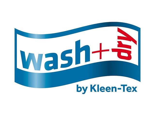 Wash + dry aura deurmat, polyamide grijs - afbeelding 2 van  3