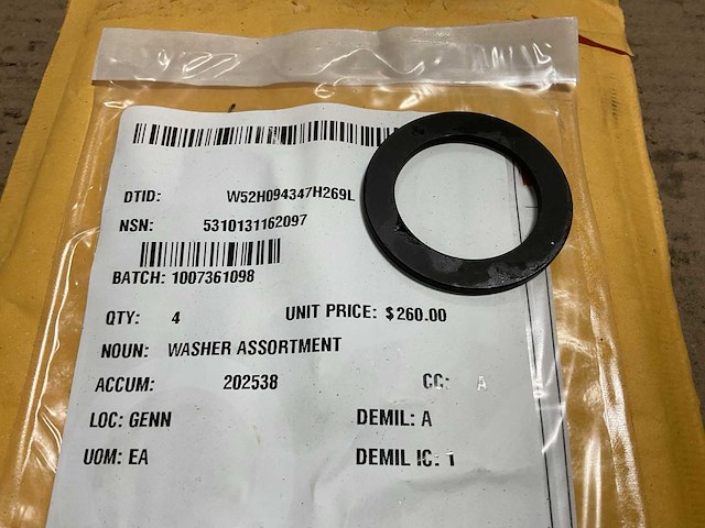 Washer (4x) - afbeelding 2 van  4