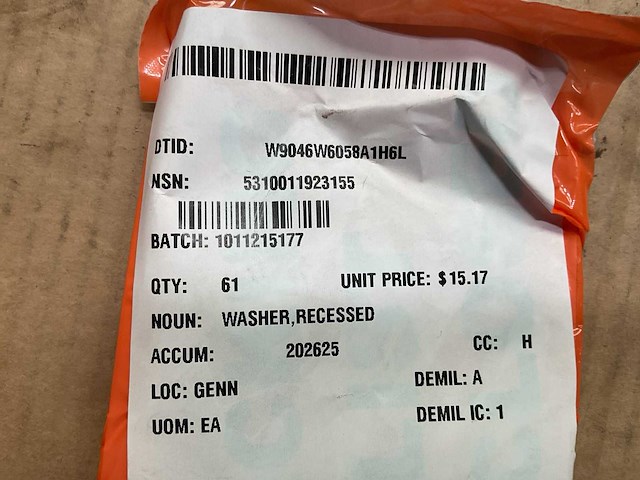 Washer (61x) - afbeelding 5 van  5