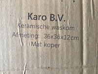 Waskom 36x36 cm, karo, 64.0033 - afbeelding 3 van  4