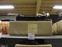 Waskom atm nederland mat wit model varo, afm. 505 x 305 x 140 mm met wastafel kraan clou 350 - afbeelding 1 van  2