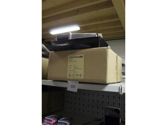 Waskom atm nederland mat zwart model terra, afm. 400 x 400 x 155 mm met wastafel kraan clou 250 - afbeelding 2 van  2