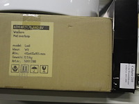 Waskom atm nederland wit type lodi afm. 415 x 415 x 165 mm met wastafelkraan type calipso 210 - afbeelding 3 van  3