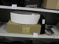 Waskom atm nederland wit type varo afm. 505 x 305 x 140 mm met wastafelkraan type clou 250 - afbeelding 1 van  3