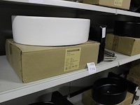 Waskom atm nederland wit type varo afm. 505 x 305 x 140 mm met wastafelkraan type clou 250 - afbeelding 2 van  3