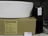 Waskom atm nederland wit type varo afm. 505 x 305 x 140 mm met wastafelkraan type clou 250 - afbeelding 3 van  3