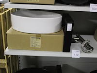 Waskom atm nederland wit type varo afm. 505 x 305 x 140 mm met wastafelkraan type clou 350 - afbeelding 1 van  3