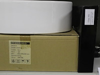 Waskom atm nederland wit type varo afm. 505 x 305 x 140 mm met wastafelkraan type clou 350 - afbeelding 3 van  3