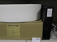 Waskom atm nederland wit type varo afm. 505 x 305 x 140 mm met wastafelkraan type clou 350 - afbeelding 3 van  3