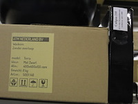 Waskom atm nederland zwart type terra afm. 400 x 400 x 155 mm met wastafelkraan type calipso 210 - afbeelding 3 van  3