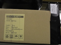 Waskom atm nederland zwart type terra afm. 400 x 400 x 155 mm met wastafelkraan type calipso 210 - afbeelding 3 van  3