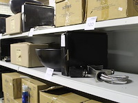 Waskom atm nederland zwart type terra afm. 400 x 400 x 155 mm met wastafelkraan type calipso 210 - afbeelding 2 van  4