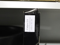 Waskom atm nederland zwart type terra afm. 400 x 400 x 155 mm met wastafelkraan type calipso 210 - afbeelding 4 van  4